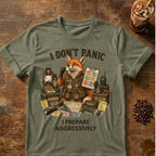 I Don't Panic Fox T-Shirt