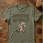Operating on Autopilot Coffee T-Shirt