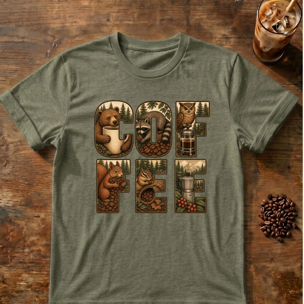 Coffee Wildlife T-Shirt