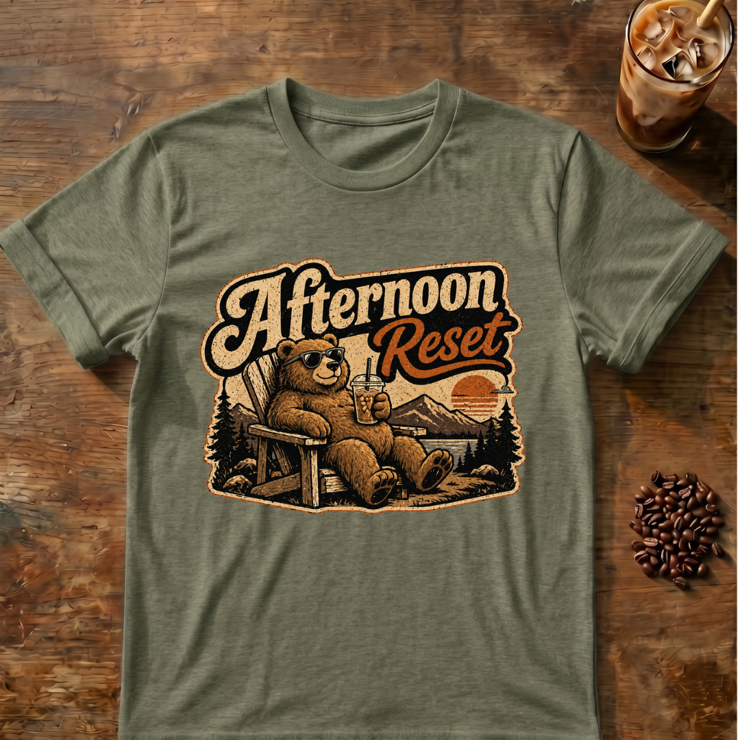 Afternoon Reset Bear T-Shirt
