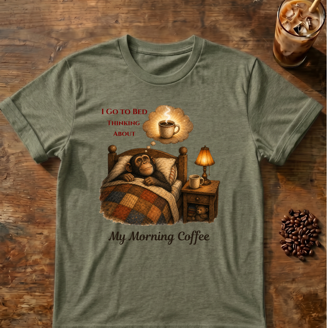 I Go To Bed Coffee T-Shirt