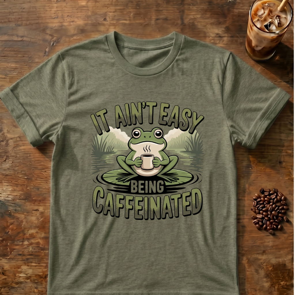 Caffeinated Frog T-Shirt