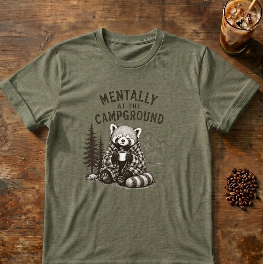 Mentally at the Campground T-Shirt