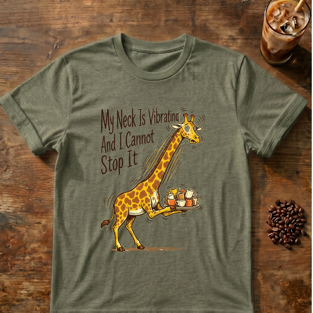 Giraffe Neck Vibration T‑Shirt