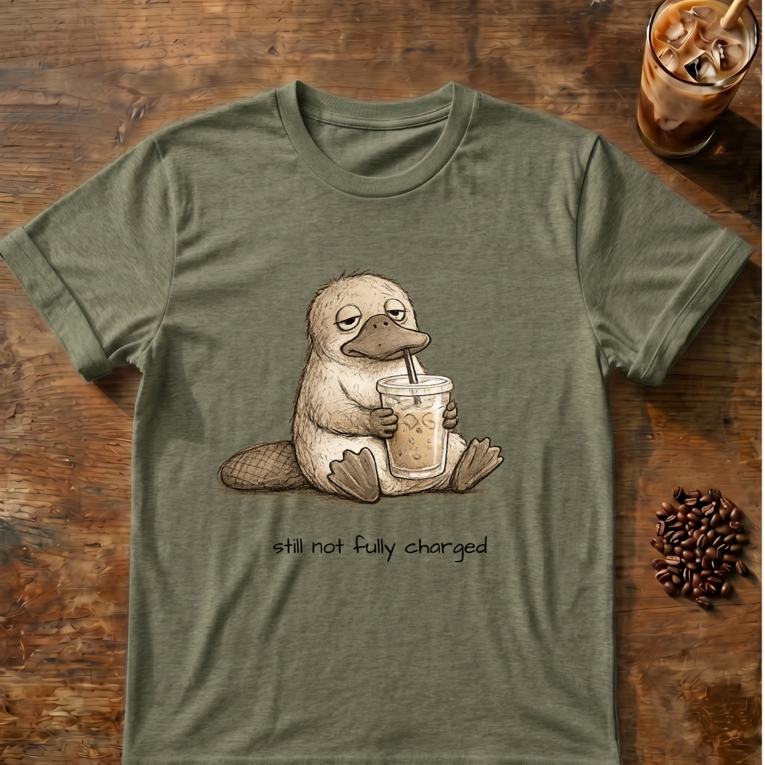 "Still Not Fully Charged" T-SHIRT