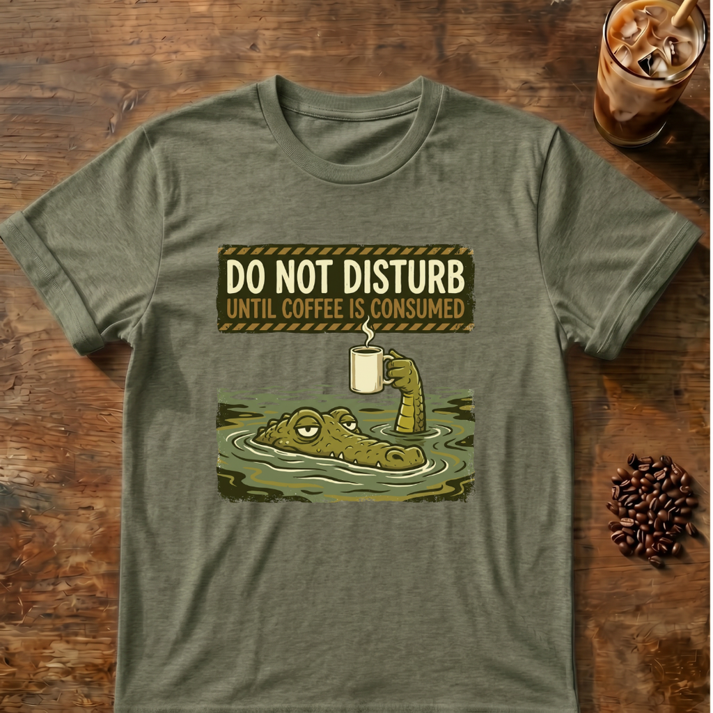 Do Not Disturb Crocodile T-Shirt