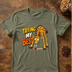 Trying My Best Giraffe T-Shirt