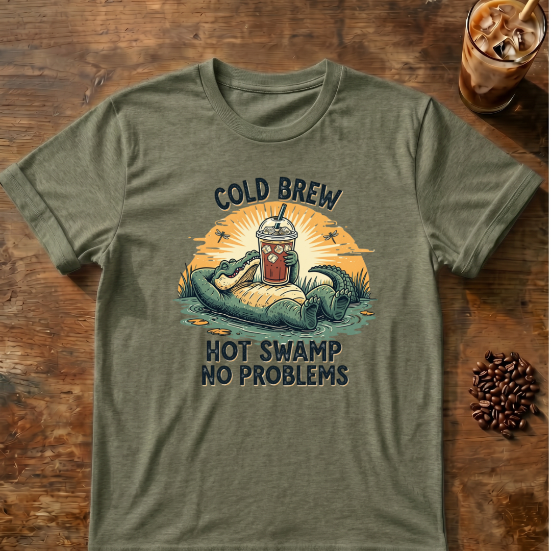 Cold Brew Alligator T-Shirt