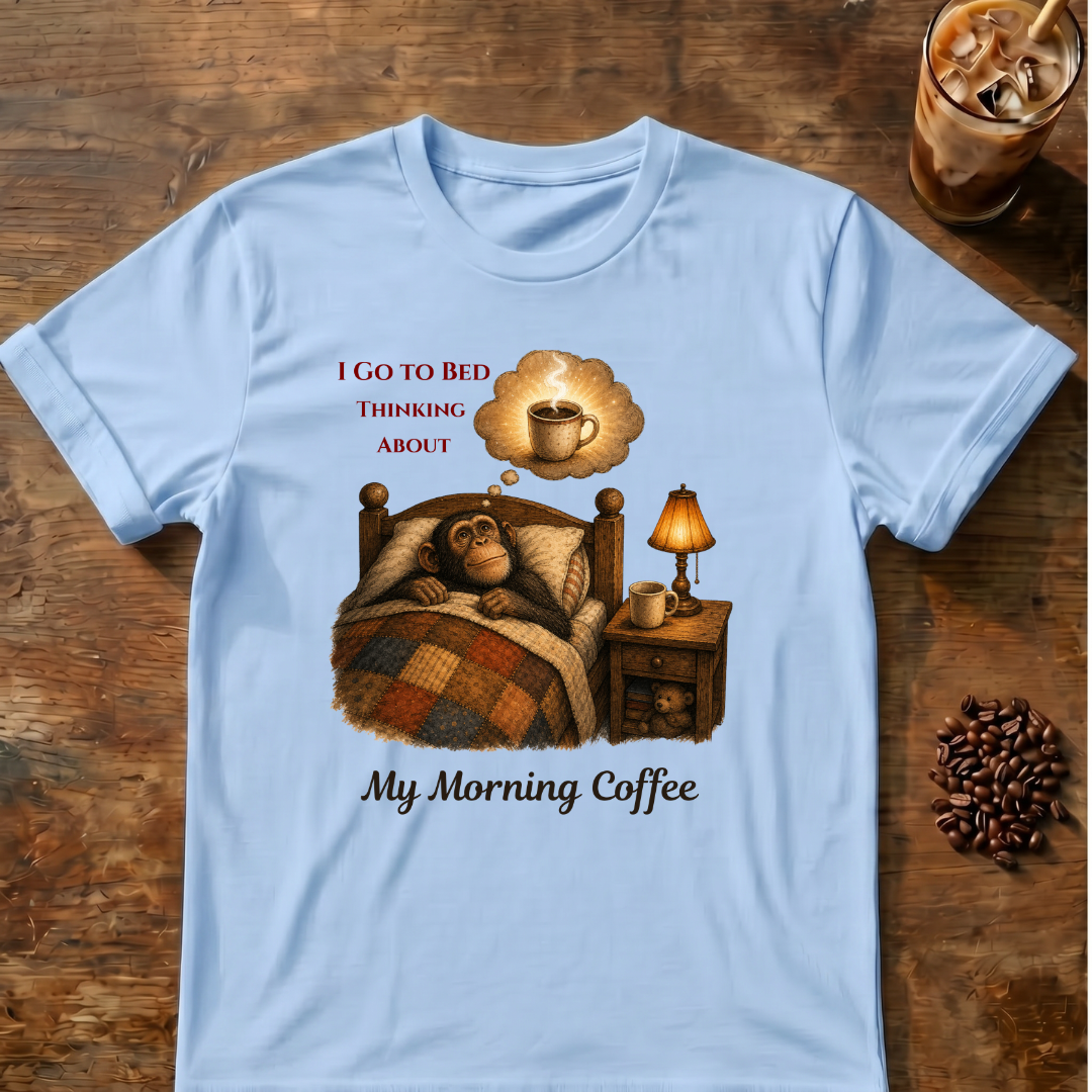 I Go To Bed Coffee T-Shirt