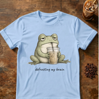 “Defrosting My Brain” Frog T-Shirt