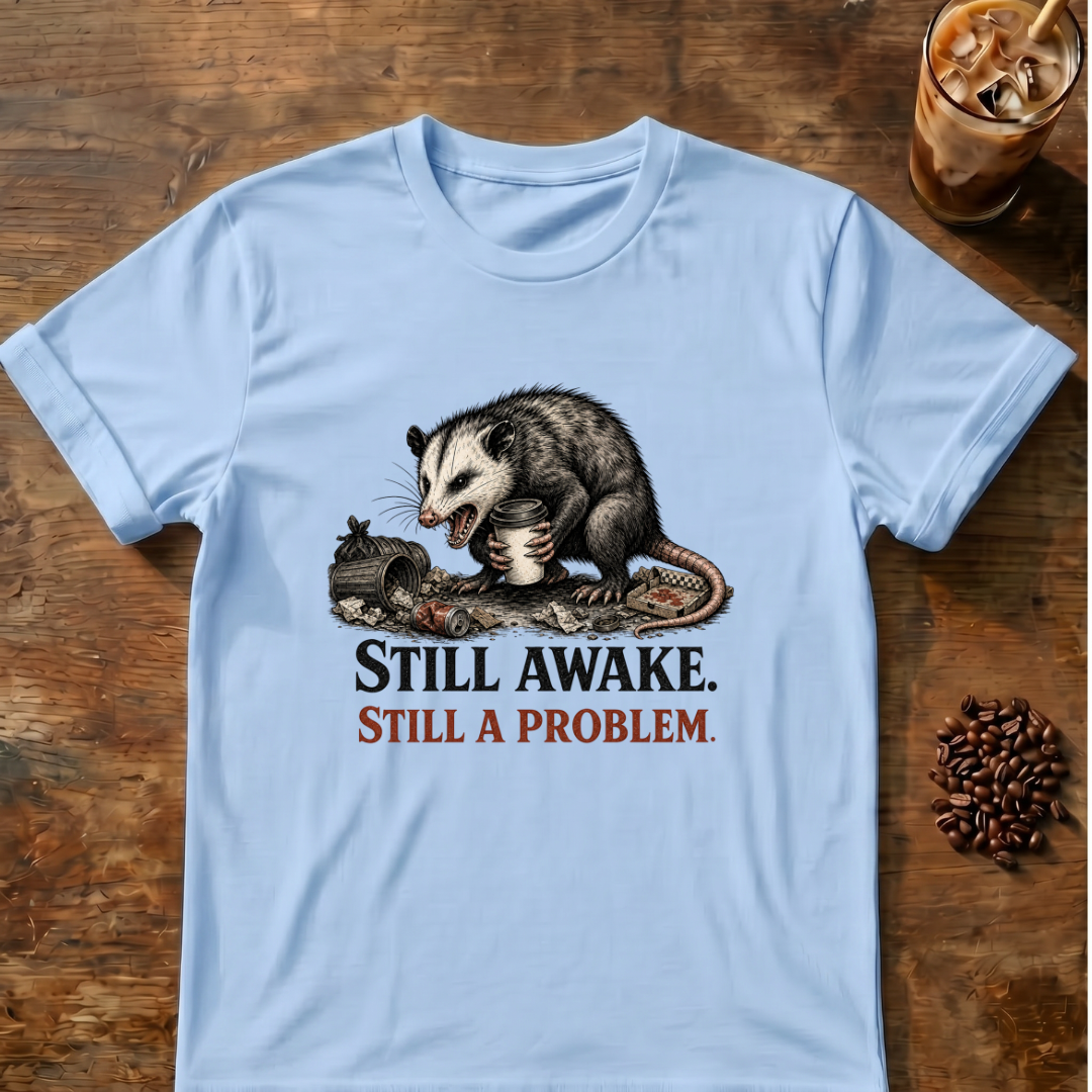 Still Awake. Still A Problem.T-Shirt