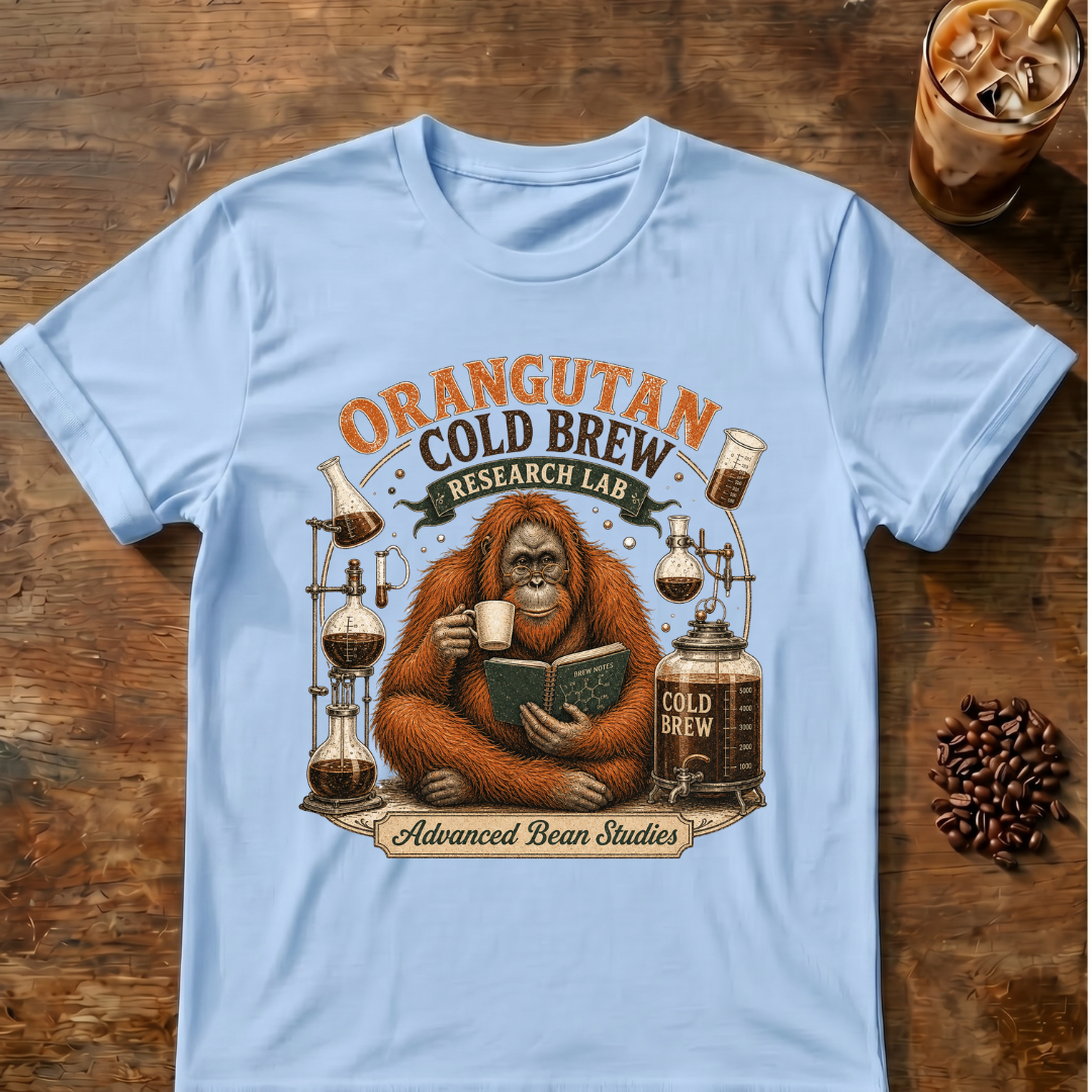 Orangutan Cold Brew T-Shirt