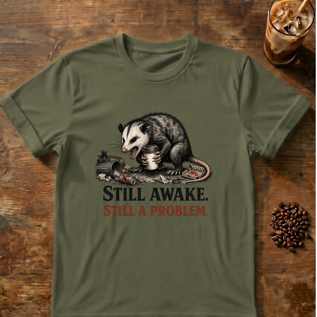 Still Awake. Still A Problem.T-Shirt