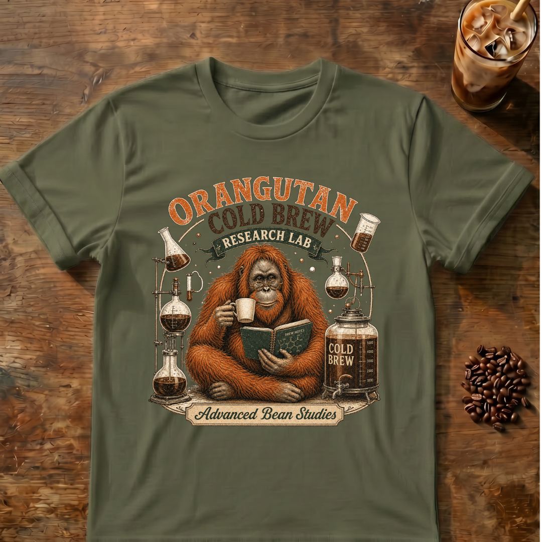 Orangutan Cold Brew T-Shirt