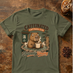 Caffeinated Capybara Club T-Shirt