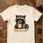 Slow Start Club Raccoon T-Shirt
