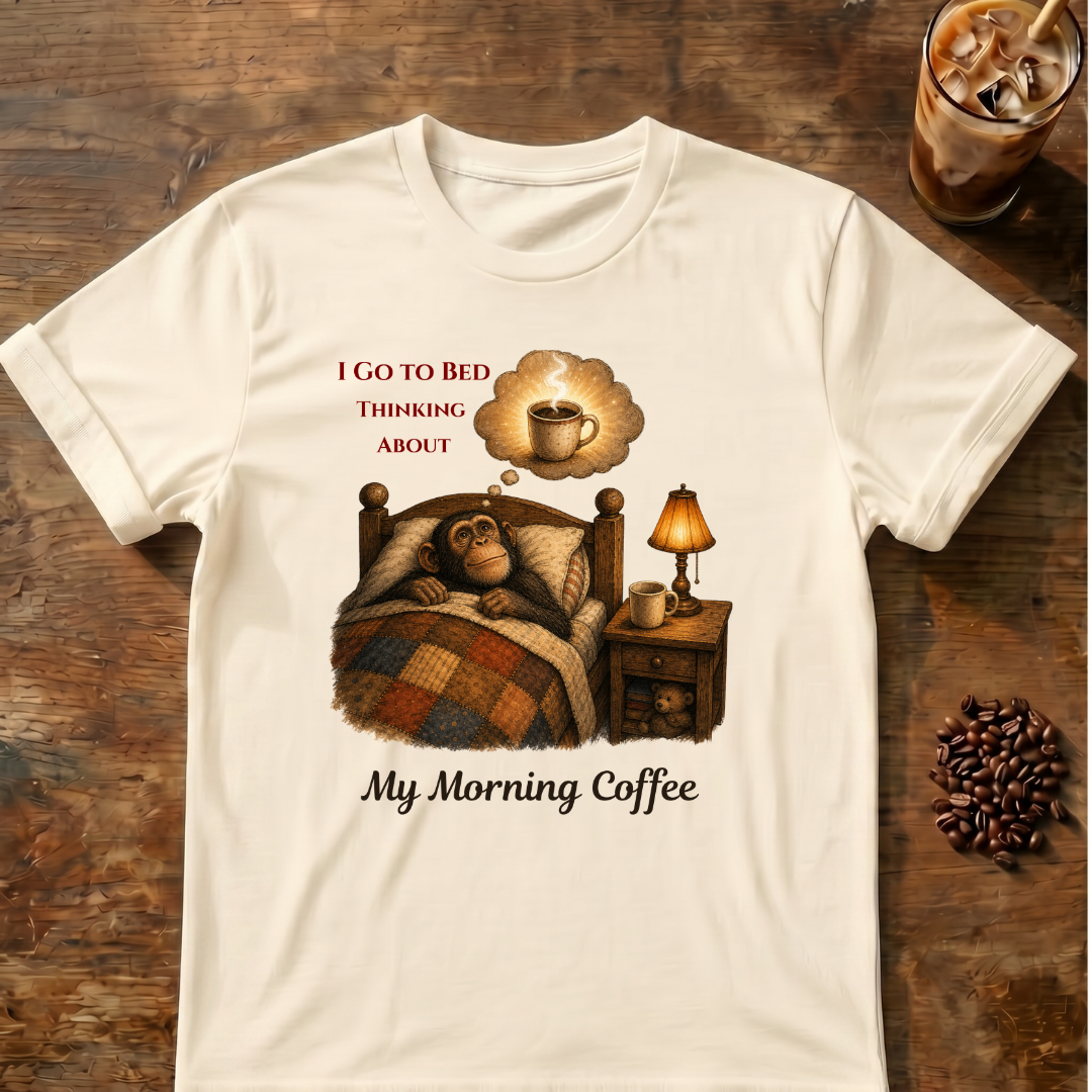 I Go To Bed Coffee T-Shirt