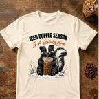Iced Coffee Season Skunk T-Shirt