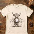 Highland Cow Coffee T-Shirt