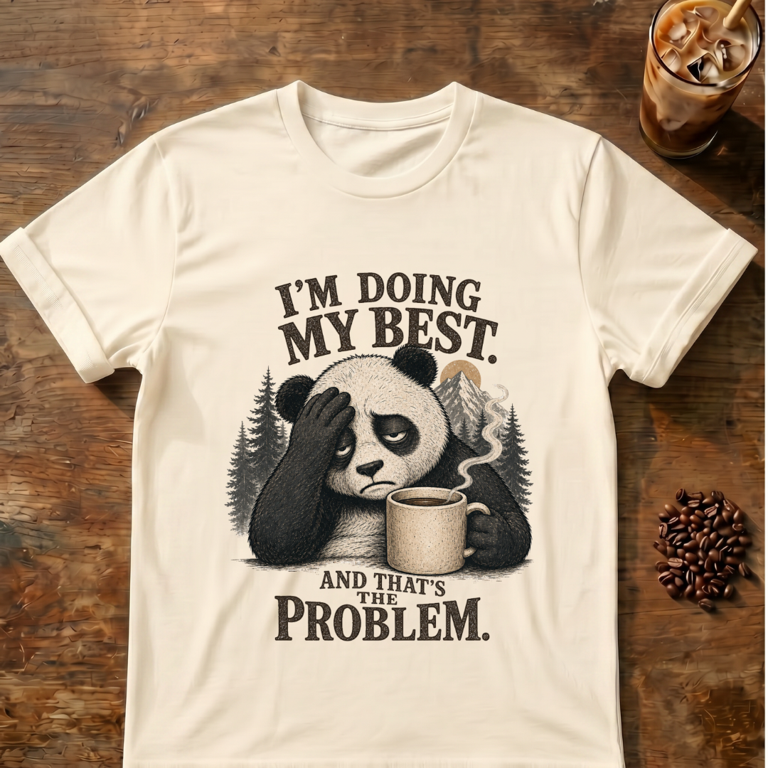 I'm Doing My Best Panda T-Shirt