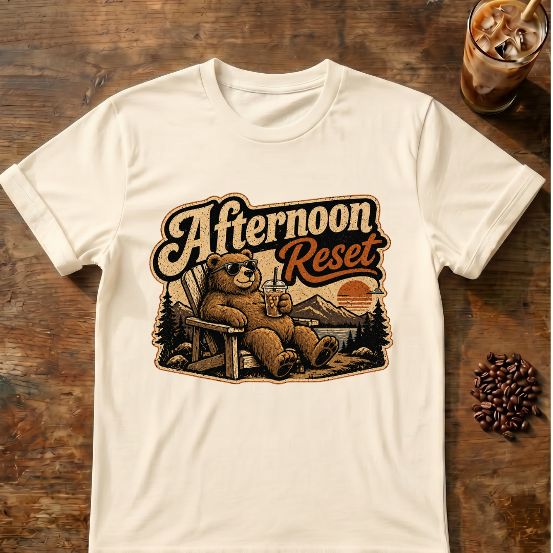 Afternoon Reset Bear T-Shirt