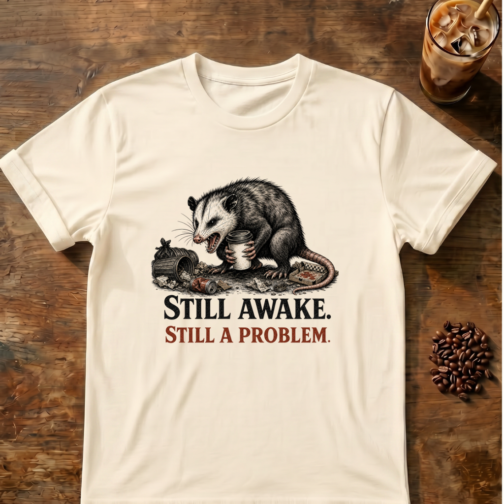 Still Awake. Still A Problem.T-Shirt