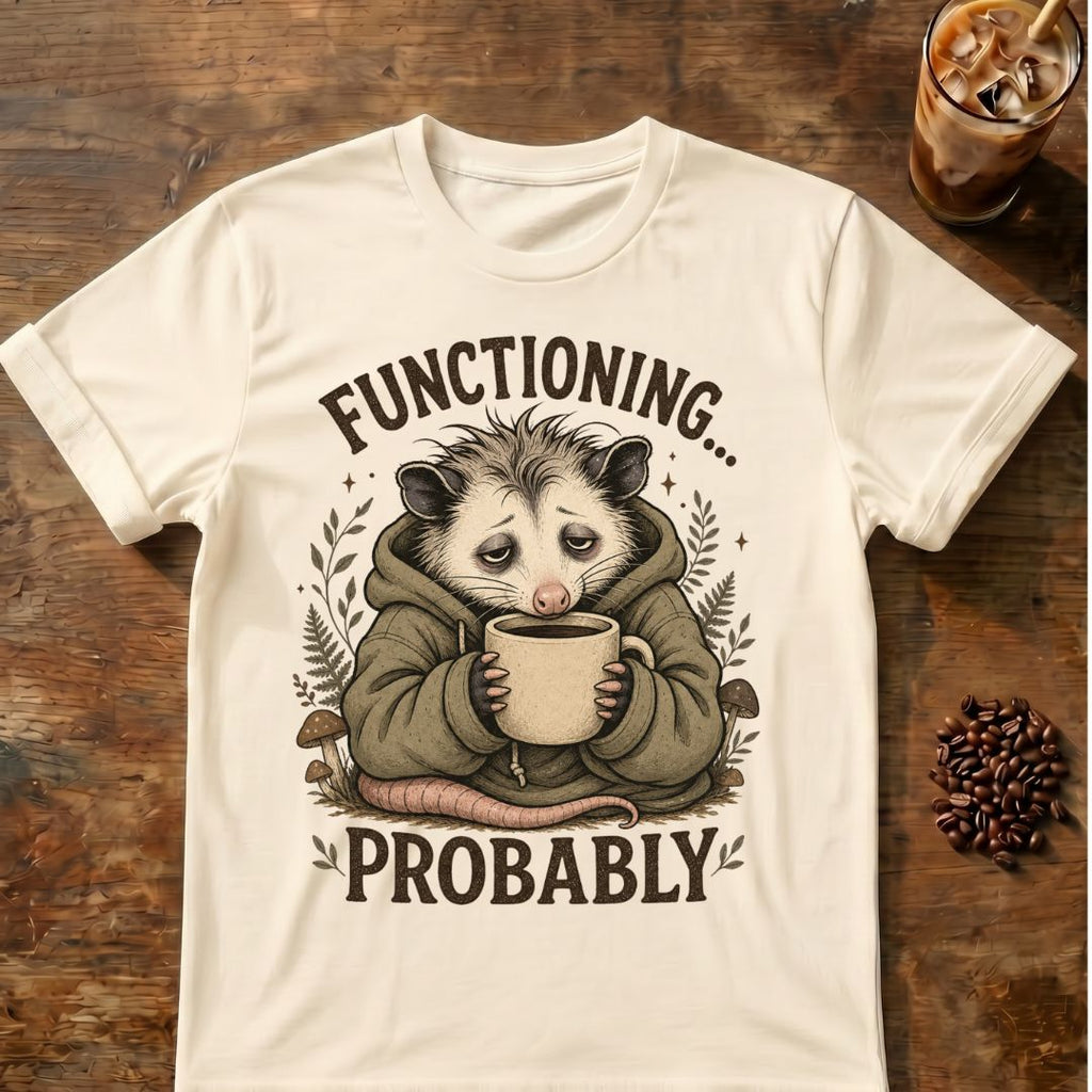 Functioning Probably Possum T-Shirt