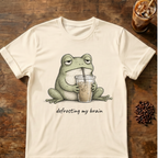 “Defrosting My Brain” Frog T-Shirt