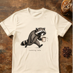 Running Late Raccoon T-Shirt