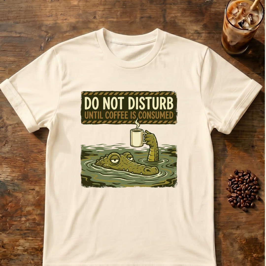 Do Not Disturb Crocodile T-Shirt