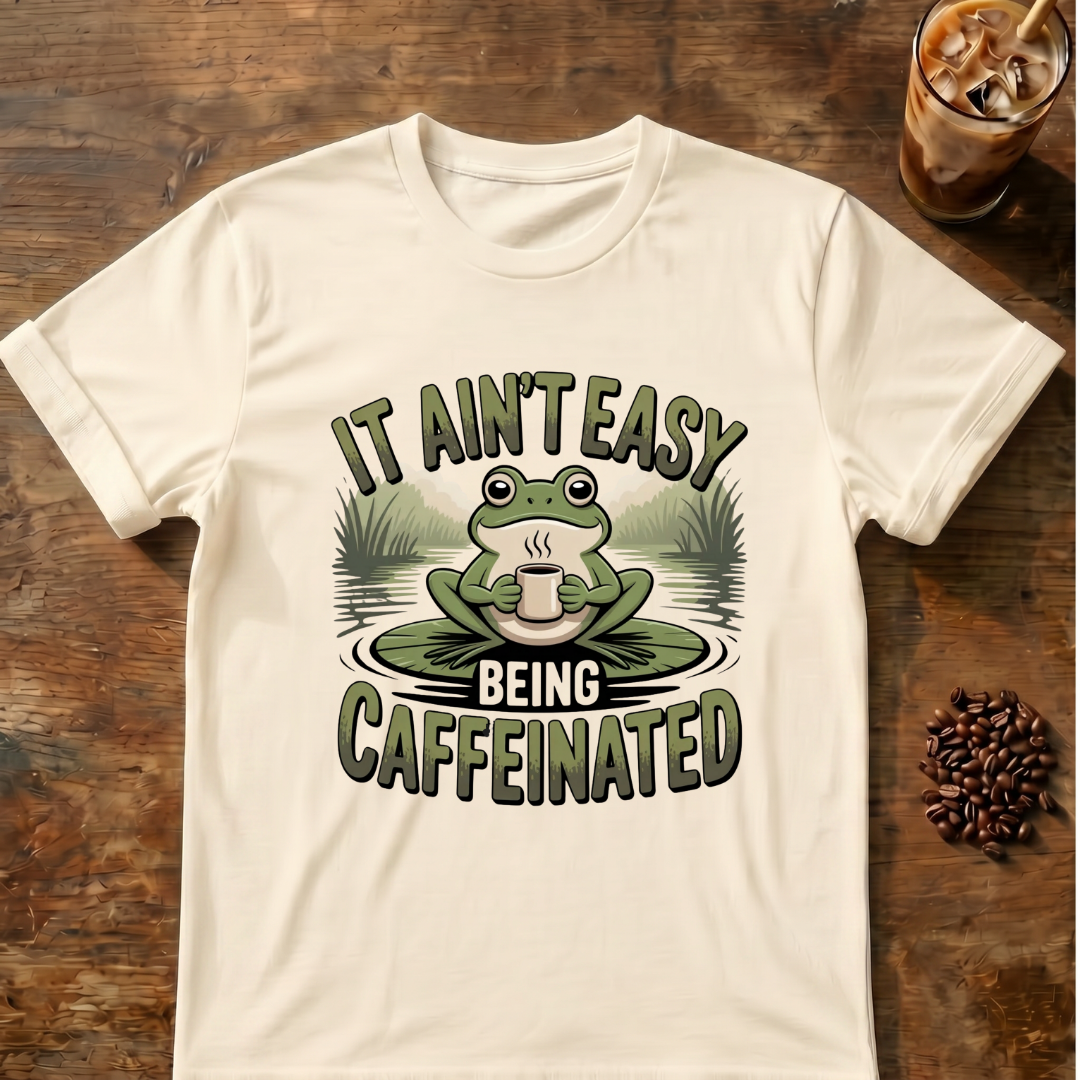 Caffeinated Frog T-Shirt