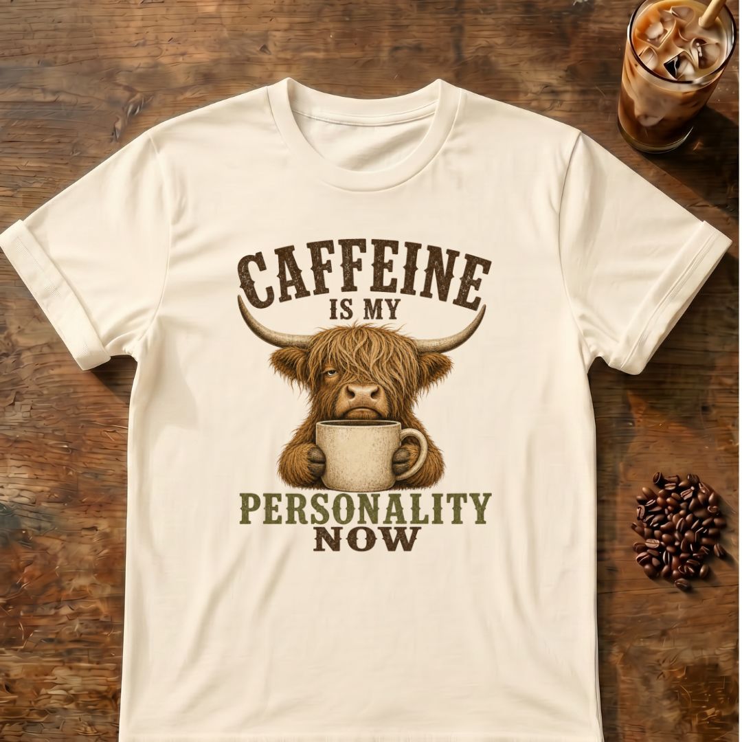 Caffeine Is My Personality Now Tee T-Shirt