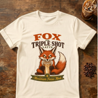 Fox on Triple Shot Latte T-Shirt