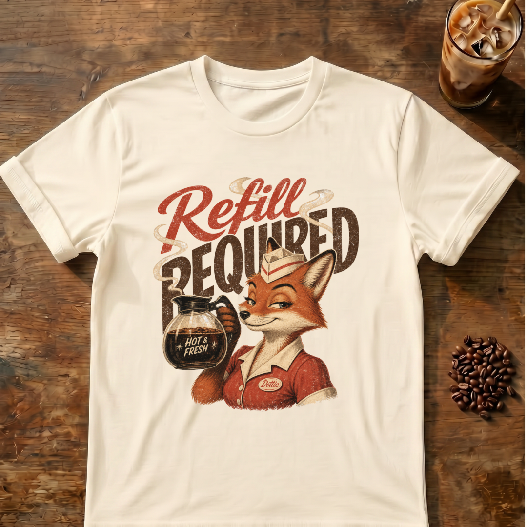 Refill Required Fox Tee