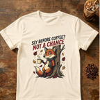 Fox Sly Before Coffee? T-Shirt