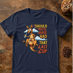 Kangaroo Last Cup Coffee T-Shirt