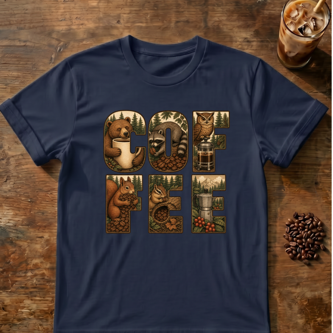 Coffee Wildlife T-Shirt