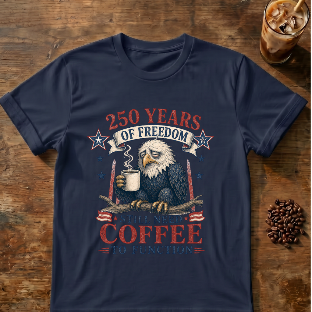 250 Years of Freedom Patriotic T-Shirt