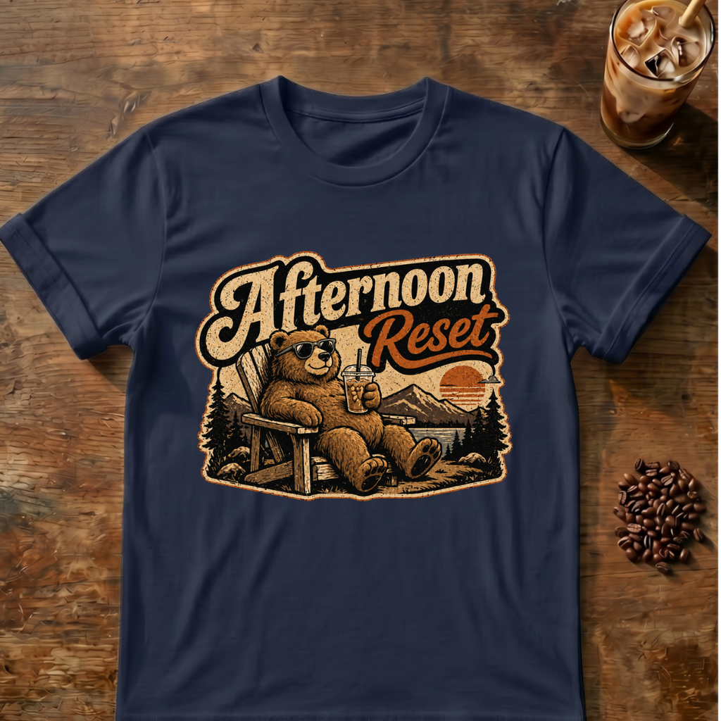 Afternoon Reset Bear T-Shirt
