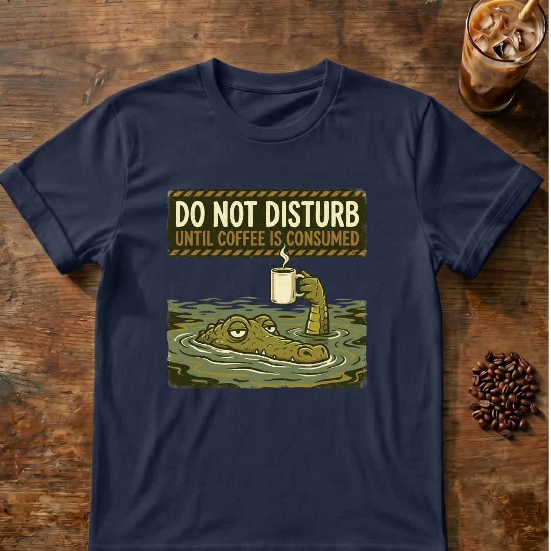 Do Not Disturb Crocodile T-Shirt