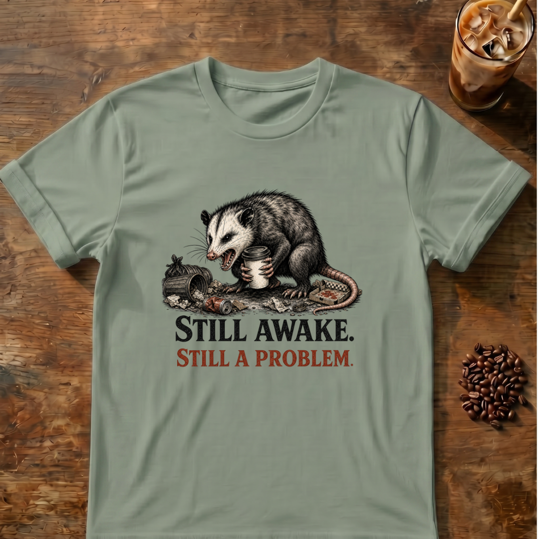 Still Awake. Still A Problem.T-Shirt