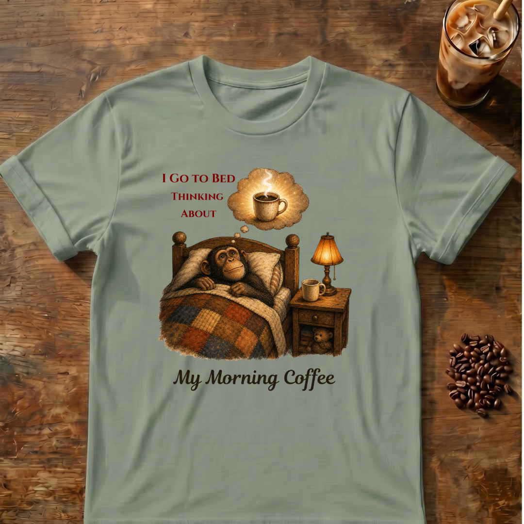 I Go To Bed Coffee T-Shirt