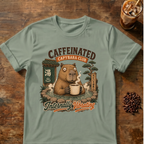 Caffeinated Capybara Club T-Shirt
