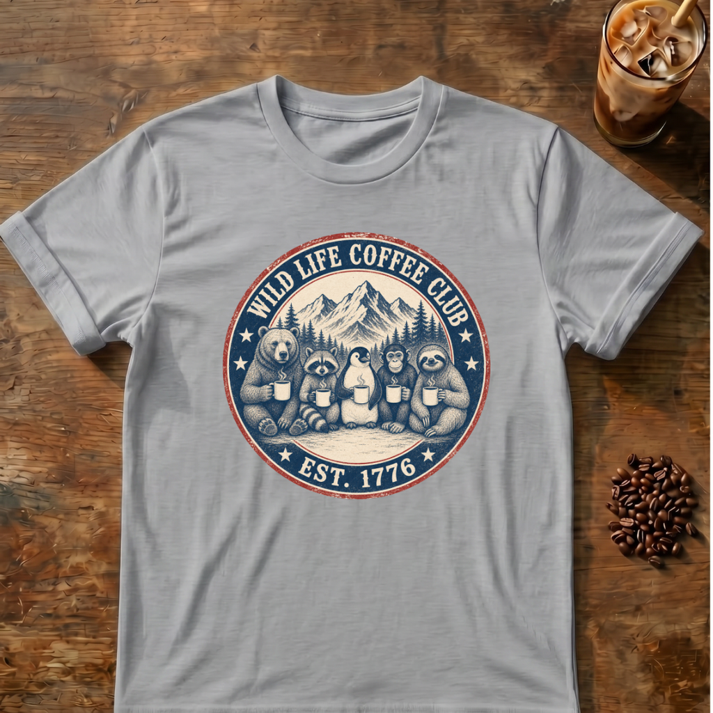 Wild Life Coffee Club 1776 T-Shirt