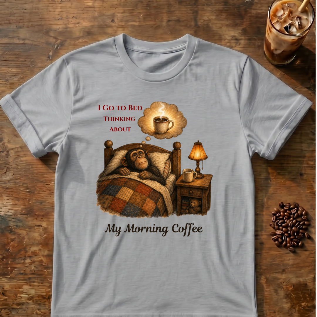 I Go To Bed Coffee T-Shirt