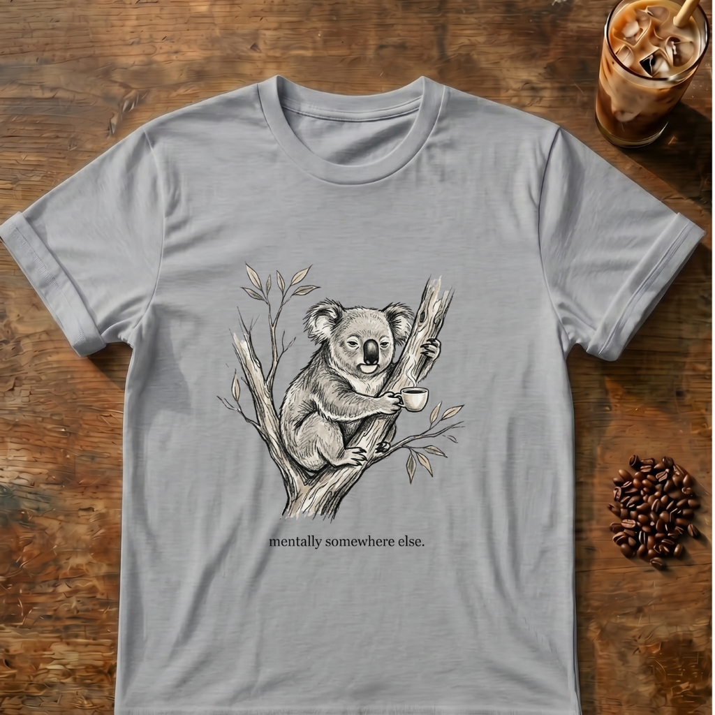 Koala mentally somewhere else T-Shirt