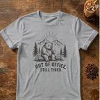 Out of Office, Tired Bear-T-Shirt