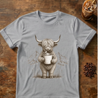 Highland Cow Coffee T-Shirt