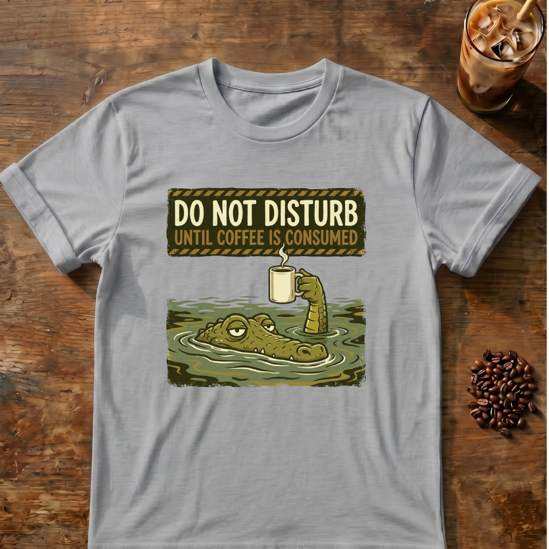 Do Not Disturb Crocodile T-Shirt
