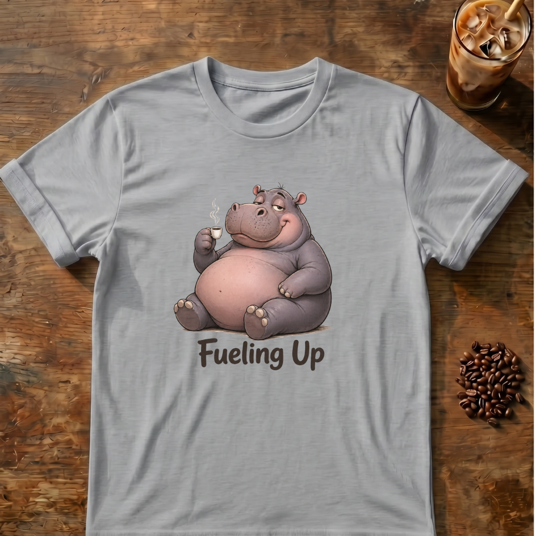 Hippo Fueling Up T-Shirt